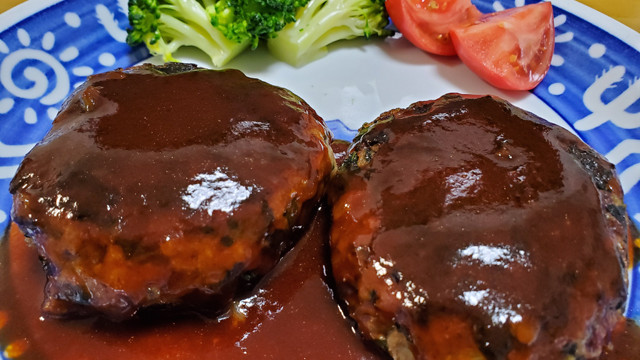 野菜ハンバーグ