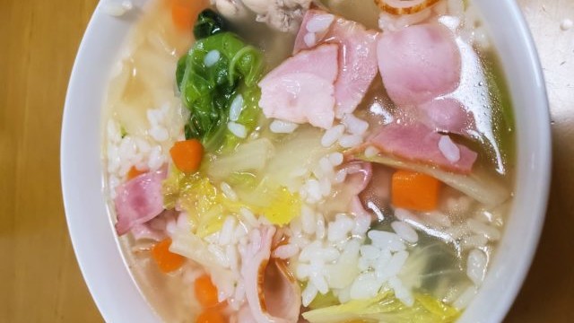 野菜雑炊・・・犬飯( ´艸｀)