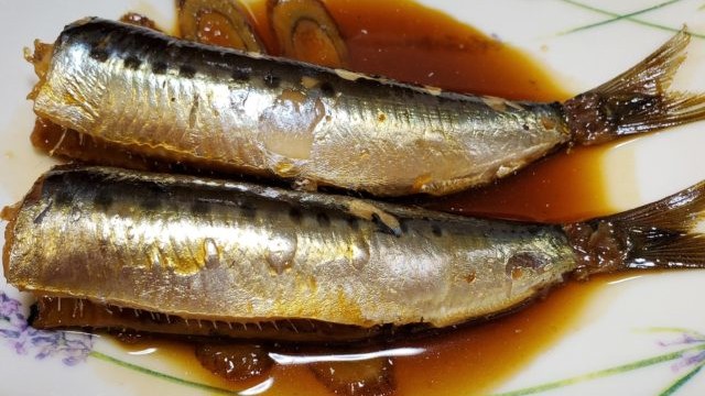 イワシの生姜煮(2021.08.06)